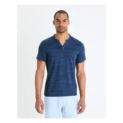 Celio T-shirt henley Cegeti - Men's