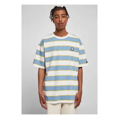 Starter Block Stripes Tee wht/hrznblu/clfrniyllw