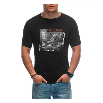 Edoti Men's printed t-shirt