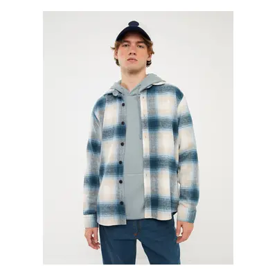 LC Waikiki Regular Fit Long Sleeve Plaid Men's Lumberjack Shirt Jacket