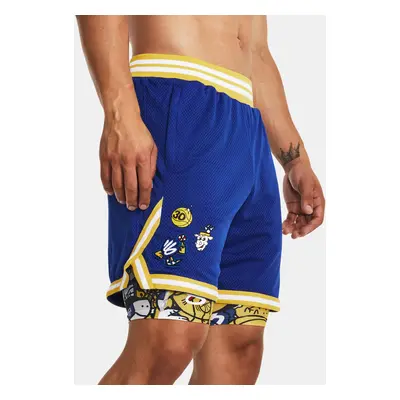 Under Armour Curry Mesh Short 2-BLU - Men's