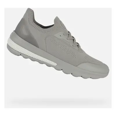 Grey men's sneakers Geox Spherica Actif - Men's