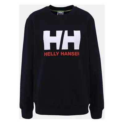 Dark blue women's sweatshirt with print HELLY HANSEN Logo - Women