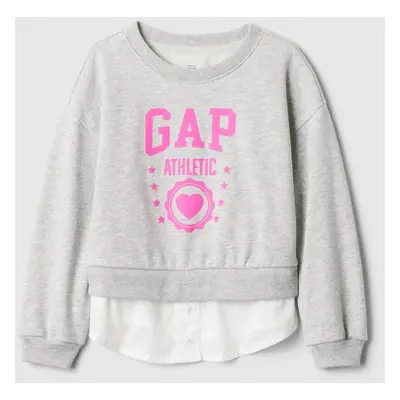 GAP Baby sweatshirt with logo - Girls