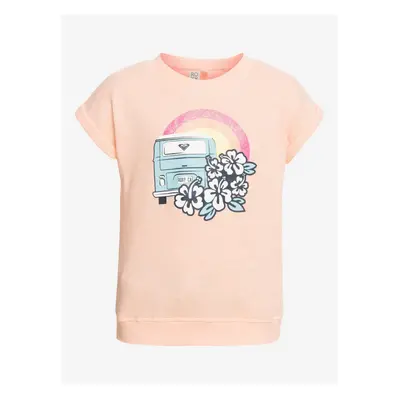 Apricot Girls T-Shirt Roxy Shine Ya - Girls