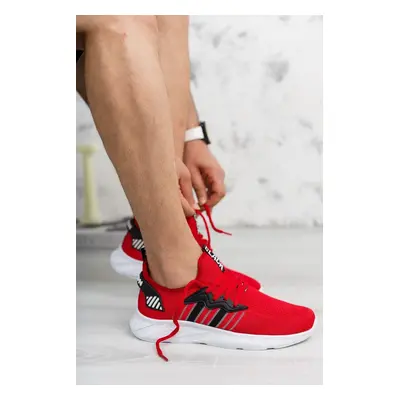 Riccon Unisex Red Sneaker Shoes