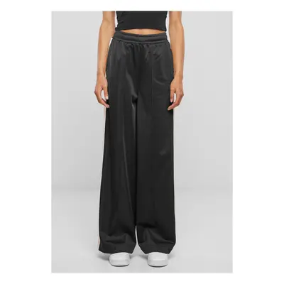 Women's Pin Tuck Track Sweatpants - Black