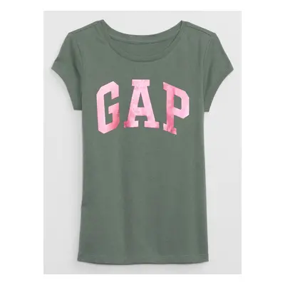 GAP Children's T-shirt with metallic logo - Girls