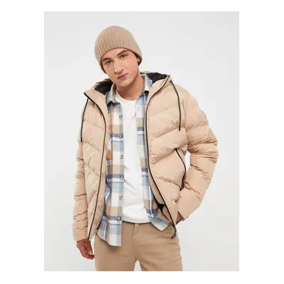 LC Waikiki Standard Mold Hooded Men's Puffer Coat