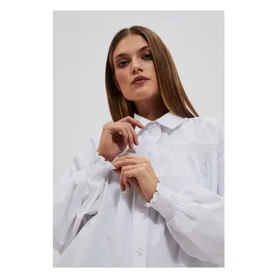 WOMEN'S SHIRT L-KO-4056 WHITE