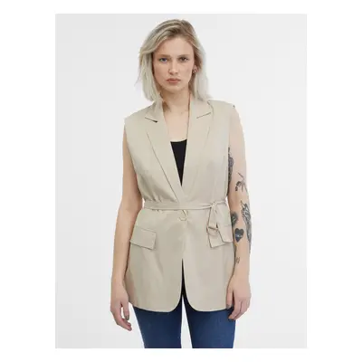 Orsay Beige Women's Gilet - Women