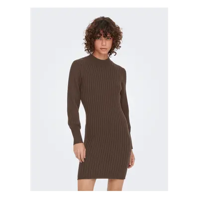 Brown Women's Sweater Dress JDY Magda - Ladies