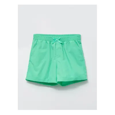 LC Waikiki Basic Poplin Girl's Shorts with Elastic Waist