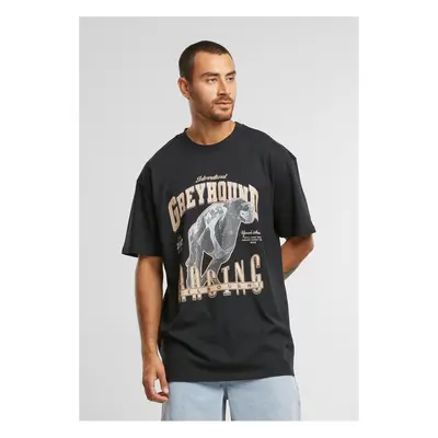 Men's T-shirt Greyhound Racing Oversize black