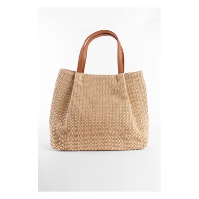 Capone Outfitters Felicia Straw Women's Bag