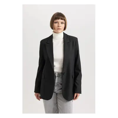 DEFACTO Oversize Fit Blazer Jacket