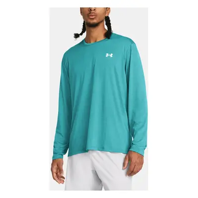 Under Armour T-Shirt UA LAUNCH LONGSLEEVE-BLU - Men