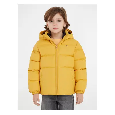 Yellow Boys' Quilted Winter Jacket Tommy Hilfiger - Boys