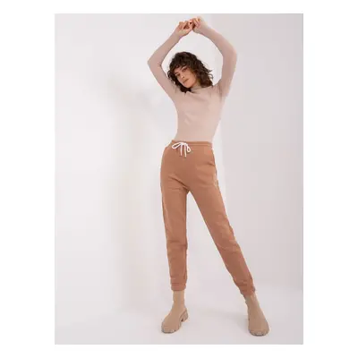 Light brown cotton sweatpants SUBLEVEL