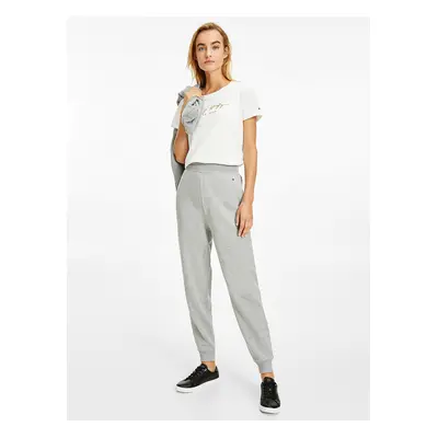 Light gray women's sweatpants Tommy Hilfiger - Women