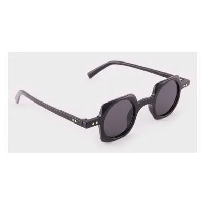 DEFACTO Men's Oval Metal Sunglasses