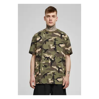 Men's T-shirt Heavy Oversized Camo Tee forest camouflage