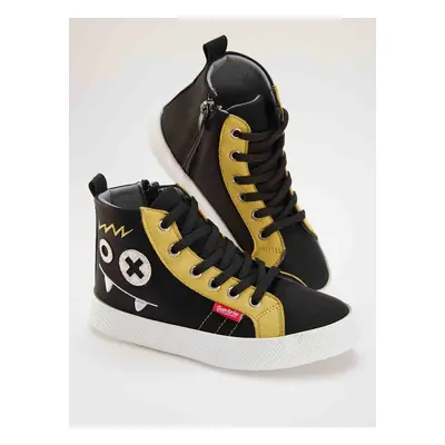 Denokids Monster Boys Black Sneakers Sneakers