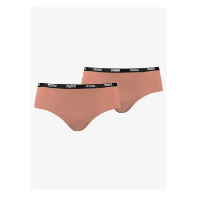 2PACK women's panties Puma brown