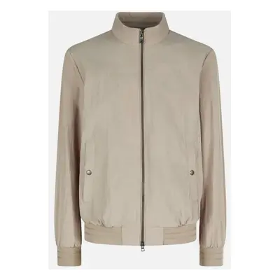 Beige men's jacket Geox Elver - Men's