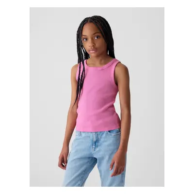 GAP Kids' Ribbed Tank Top - Girls