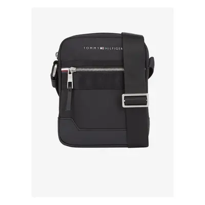 Black Men's Shoulder Bag Tommy Hilfiger Elevated Nylon Mini - Men