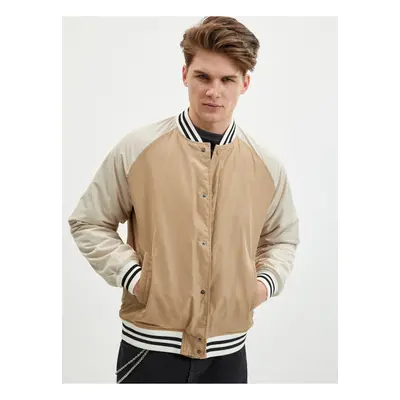 Beige Men's Bomber ONLY & SONS Chris - Men