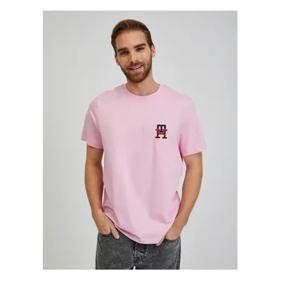 Pink Men's T-Shirt Tommy Hilfiger - Men