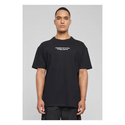 Oversize Fingerprint T-Shirt Black