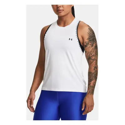 Under Armour Tank Top Knockout Novelty Tank-WHT - Women