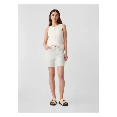 GAP Denim Midi Shorts - Women's