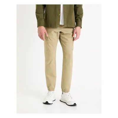 Celio Pants slim cargo Dolyte - Men