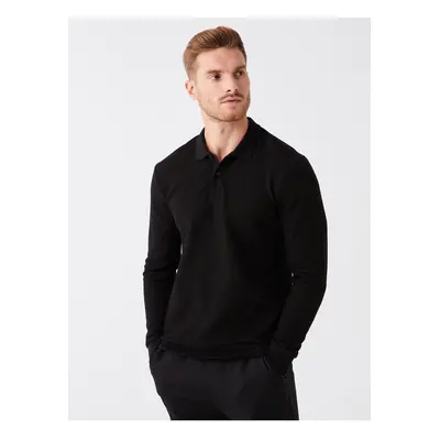 LC Waikiki Polo Neck Long Sleeve Men's Sweatshirt