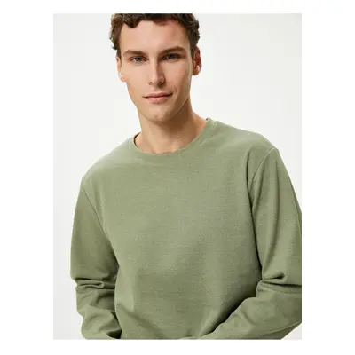 Koton 4wam70188mk Green Men's Jersey Sweater