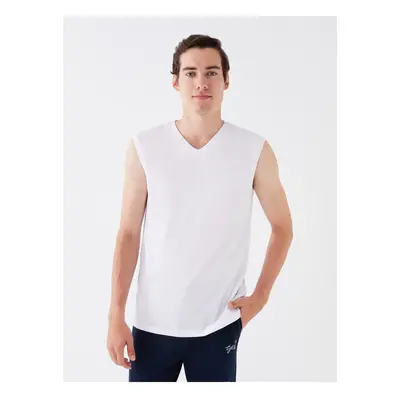 LC Waikiki V Neck Combed Men's Undershirt