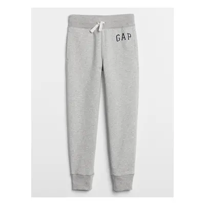 Gray Boys' Kids' Sweatpants GAP Logo camo print pull-on joggers