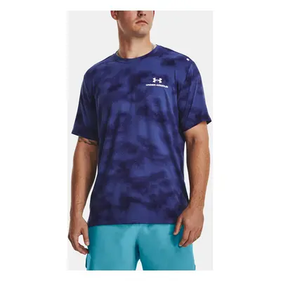 Under Armour T-Shirt UA Rush Energy Print SS-BLU - Men