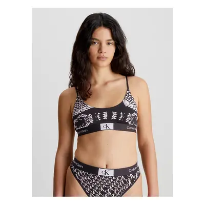 Calvin Klein Underwear Black Women's Patterned Bra - Women's