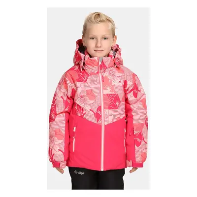 Girls' ski jacket Kilpi SAMARA-JG Pink