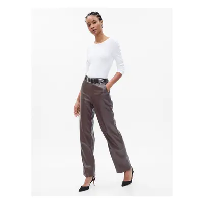 GAP Faux Leather Pants - Women's