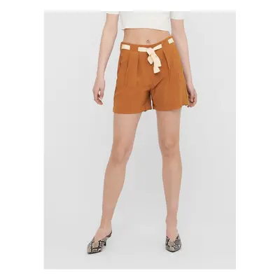 Jacqueline de Yong Tomika Brown Shorts