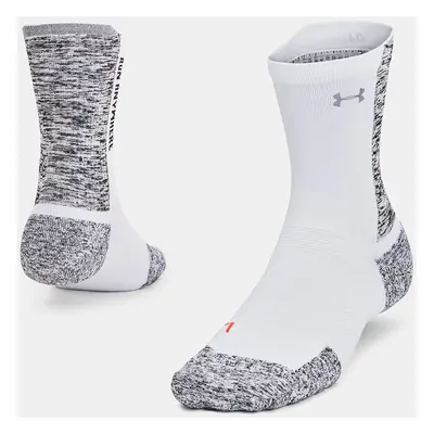 Under Armour Socks UA AD Run Cushion 1pk Mid-WHT - Unisex