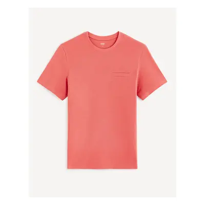 Celio Cotton T-shirt Gepopiff - Men's