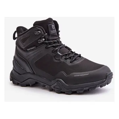 Lightweight insulated men's trekking shoes McBraun waterproof black