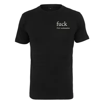 FCK T-shirt black